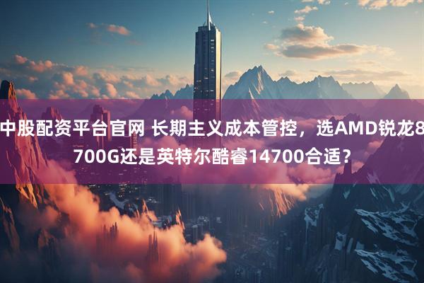 中股配资平台官网 长期主义成本管控，选AMD锐龙8700G还是英特尔酷睿14700合适？